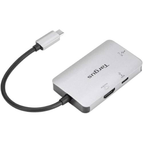 Targus ACA948CA USB-C Single 4K HDMI Video Multi-Port Adapter, Gray - Image 3