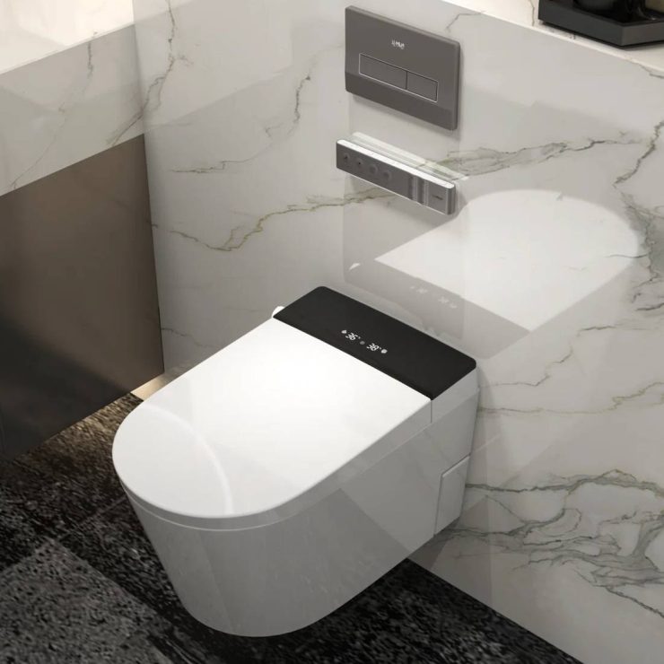 MEJE MZE020P-T - Intelligent Wall-Hung Toilet with Bidet Built in (Like New) - F61