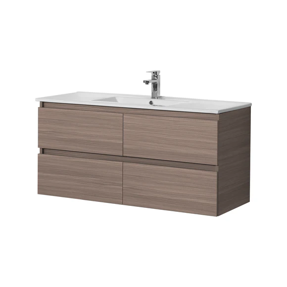 Poseidon Stella OAK1200-WH-Cab (Single Bowl), Cabinet only (Like New) - F16 - Image 2