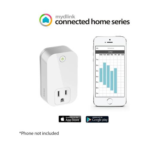 D-Link Systems DSP-W110 Mydlink Wi-Fi Smart Plug (Works with Amazon Alexa) - Used - Like New - Image 3