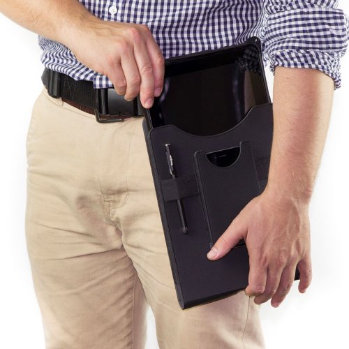 Targus THD474GLZ-50 Field-Ready Tablet Holster (Portrait) - Black - Image 3