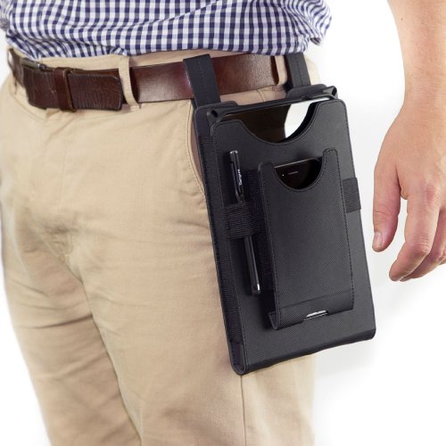 Targus THD474GLZ-50 Field-Ready Tablet Holster (Portrait) - Black - Image 2
