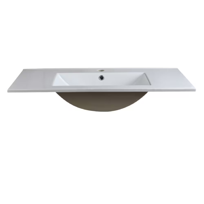 Fresca Torino 36" Ceramic Single Integrated Basin Vanity Top in White (Like New) - F41 - Image 4