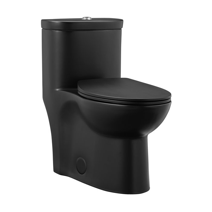 Swiss Madison Sublime One-Piece Elongated Dual-Flush Handle Toilet 1.28 gpf (Like New) - F60