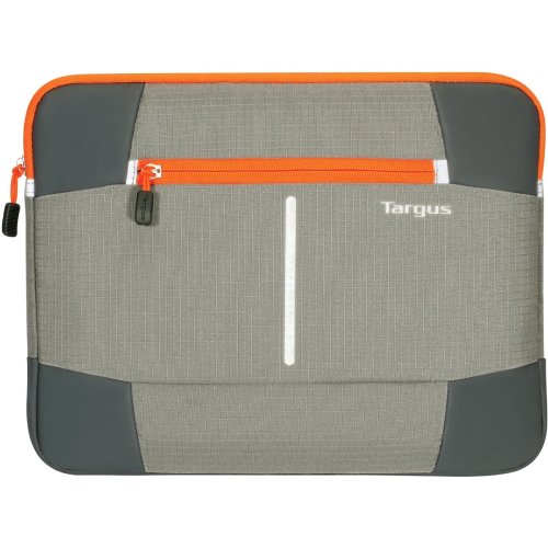 Targus TSS88308-70 15.6″ Bex II Sleeve, Gray/Orange - Image 6