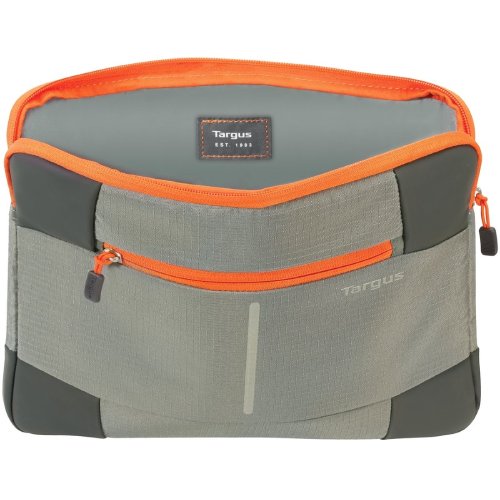 Targus TSS88308-70 15.6″ Bex II Sleeve, Gray/Orange - Image 4
