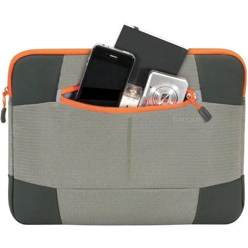Targus TSS88308-70 15.6″ Bex II Sleeve, Gray/Orange