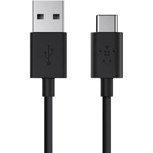 Belkin 6-Foot 2.0 USB-A to USB Type C (USB-C) Charge Cable - Black