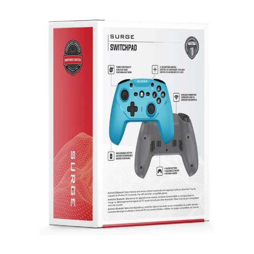 Wireless Pro Controller For Nintendo Switch & Switch 2 Controller (Neon Blue) - Used - Like New - Image 6