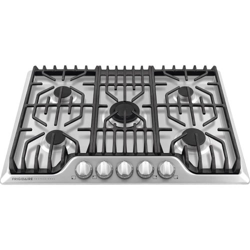 Frigidaire FPGC3077RS Professional 30" 5-Burner Gas Cooktop, Stainless Steel (Good) - F612