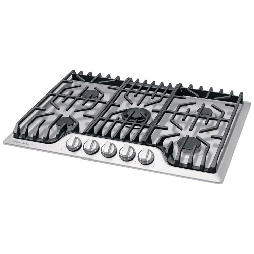 Frigidaire FPGC3077RS Professional 30" 5-Burner Gas Cooktop, Stainless Steel (Good) - F612 - Image 8