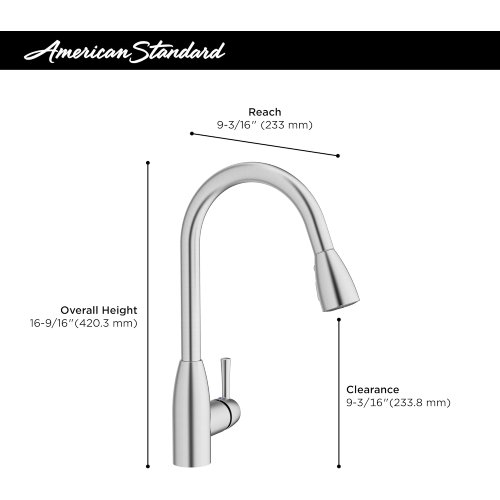 American Standard Fairacres 33" x 22" Stainless Steel Double Bowl Kitchen Sink (Like New) - F504 - Image 4