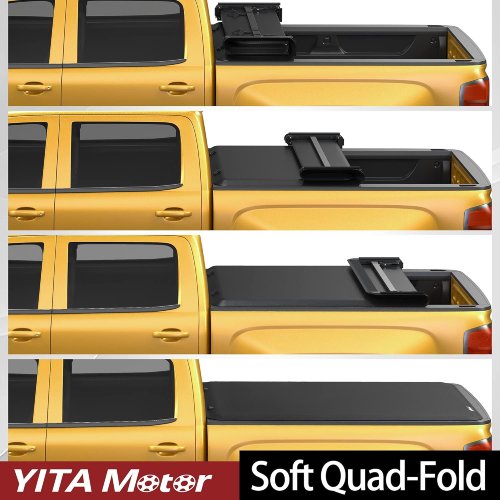 YITAMOTOR Soft Truck Bed Cover for Ford F150 2015–2025 (New) - F689 - Image 3