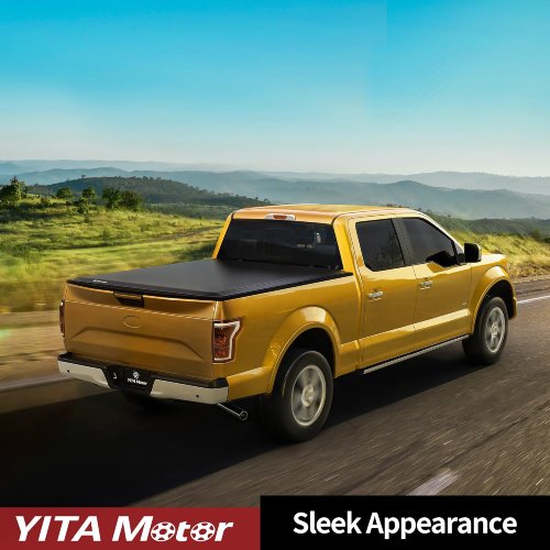 YITAMOTOR Soft Truck Bed Cover for Ford F150 2015–2025 (New) - F689 - Image 2