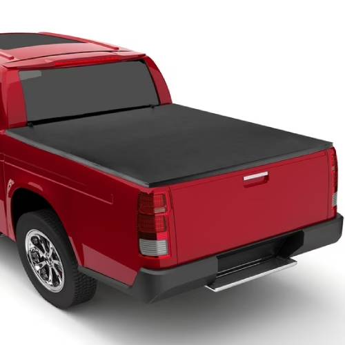 COSTWAY 5.8 ft Soft 4-Fold Tonneau Cover for 2014-23 Silverado/Sierra (Like New) - F694 - Image 7