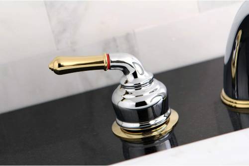 Kingston Brass Magellan Roman Tub Faucet, 8" Adjustable, Chrome/Brass (Like New) - F707 - Image 8