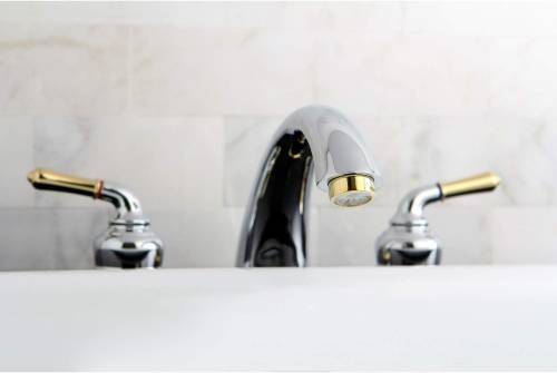 Kingston Brass Magellan Roman Tub Faucet, 8" Adjustable, Chrome/Brass (Like New) - F707 - Image 7
