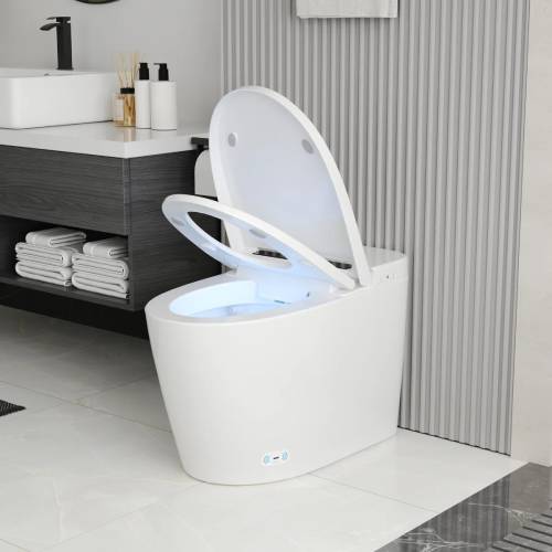 DeerValley Smart Toilet with Auto Flush & Heated Seat (Like New) - F727 - Image 2