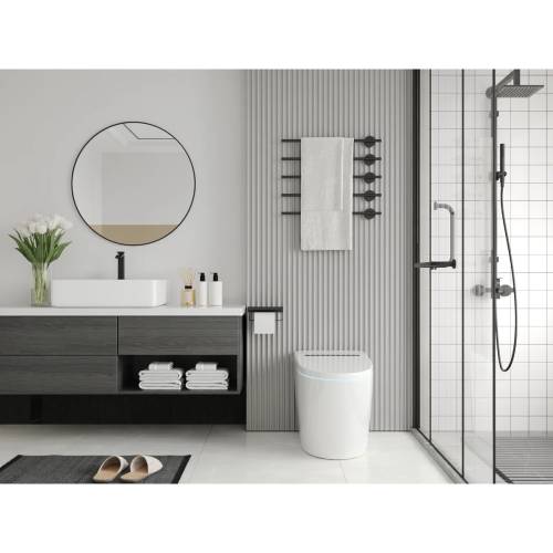 DeerValley Smart Toilet with Auto Flush & Heated Seat (Like New) - F727 - Image 3