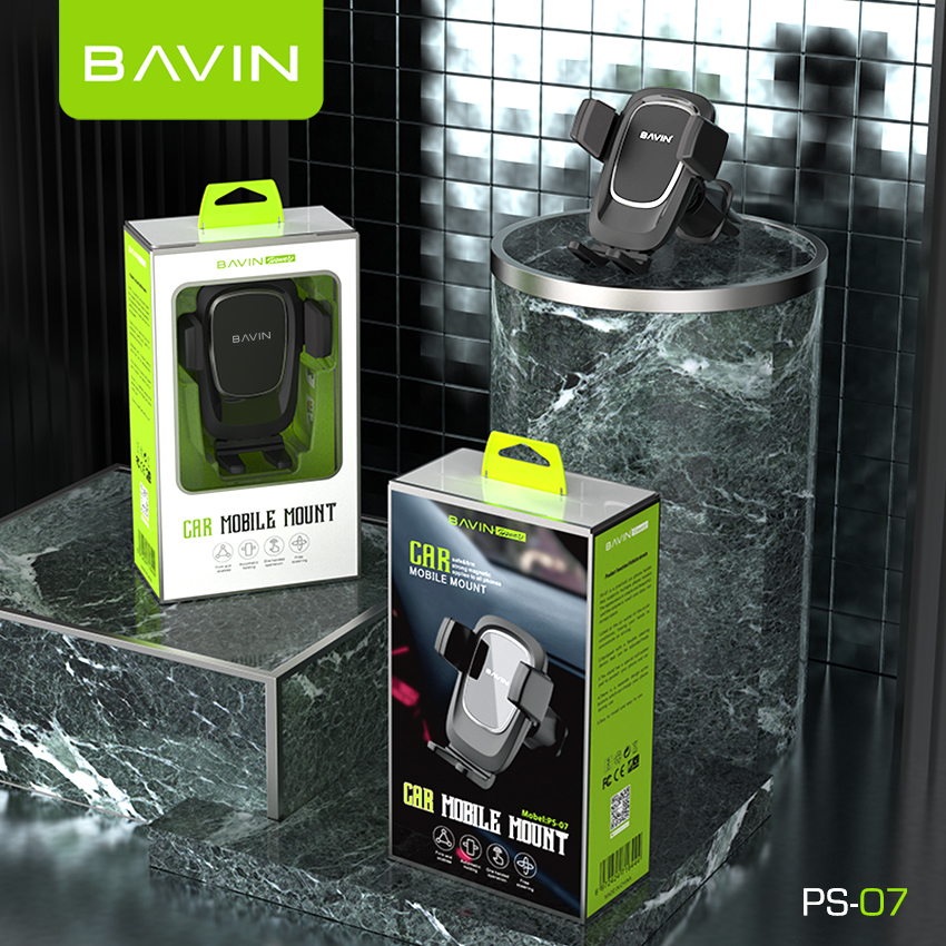 BAVIN PS07 360° Rotation Air Vent Car Phone Holder Universal Adjustable Mount - Image 10