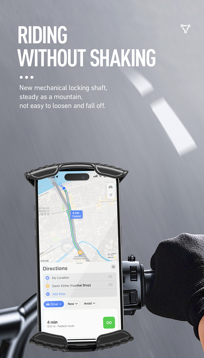 BAVIN PS40 Universal Phone Mount 360° Rotating Handlebar Holder - Image 3