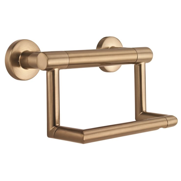 Delta 41550-CZ Toilet Paper Holder with Assist Bar - Used