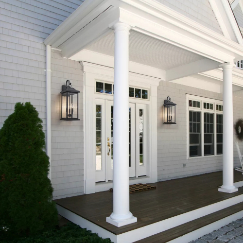 C Cattleya 3-Light Outdoor Wall Lantern Set - Used - Image 5