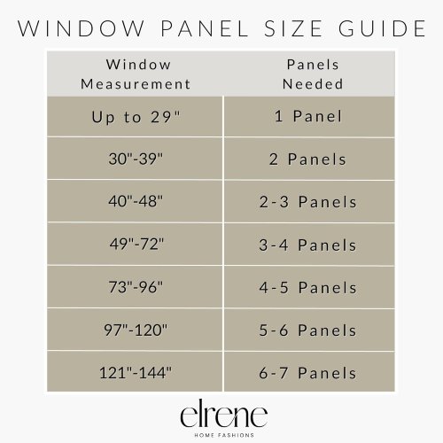 Elrene Home Fashions Brighton Windowpane Plaid Grid Window Curtain Panel | 52" x 95" Black - Used - Image 2
