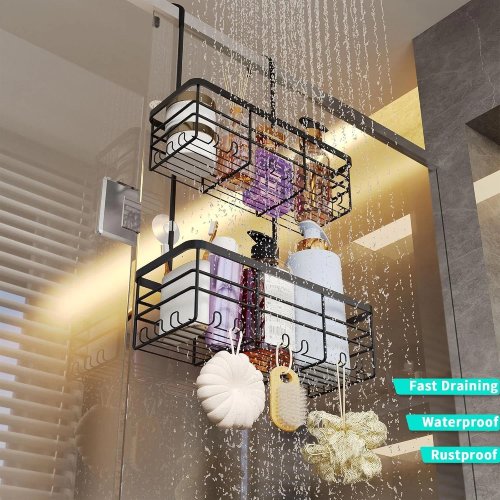 HapiRm Hanging Shower Caddy Organizer - Used - Image 5