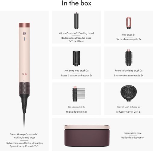 Dyson Airwrap Co-anda2x™ Multi-Styler and Dryer – Curly + Coily, Jasper Plum - Image 2