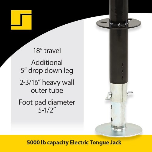 Stromberg Carlson JET-5000 5000-Lb Electric Tongue Jack - F743 - Image 5