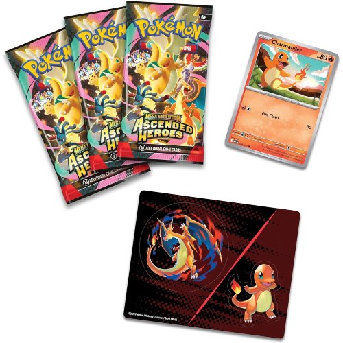Pokémon TCG: Mega Evolution—Ascended Heroes Tech Sticker Collection – Charmander