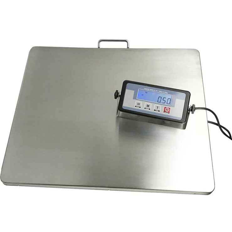 ANGEL POS 400 lb Digital Shipping Scale with 22 x 18 Inch Platform