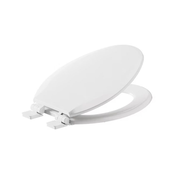 American Standard Bedminster Wood Elongated Soft Close Toilet Seat