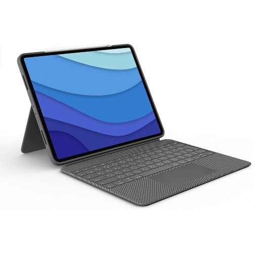 Logitech Combo Touch Keyboard Case for iPad Pro 12.9-inch (5th & 6th Gen) – Oxford Gray