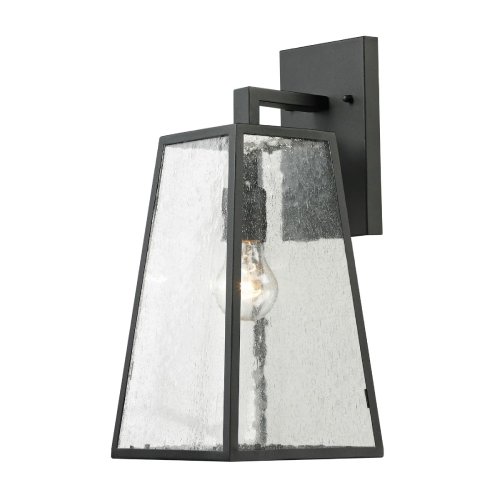 Elk Home Meditterano 1-Light Wall Sconce, Matte Black