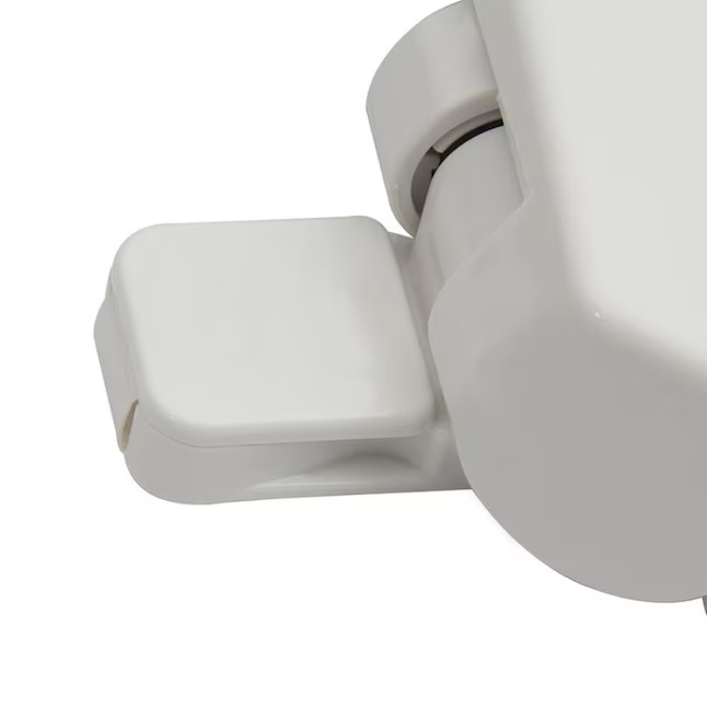 Project Source Plastic White Elongated Soft Close Toilet Seat - Image 2