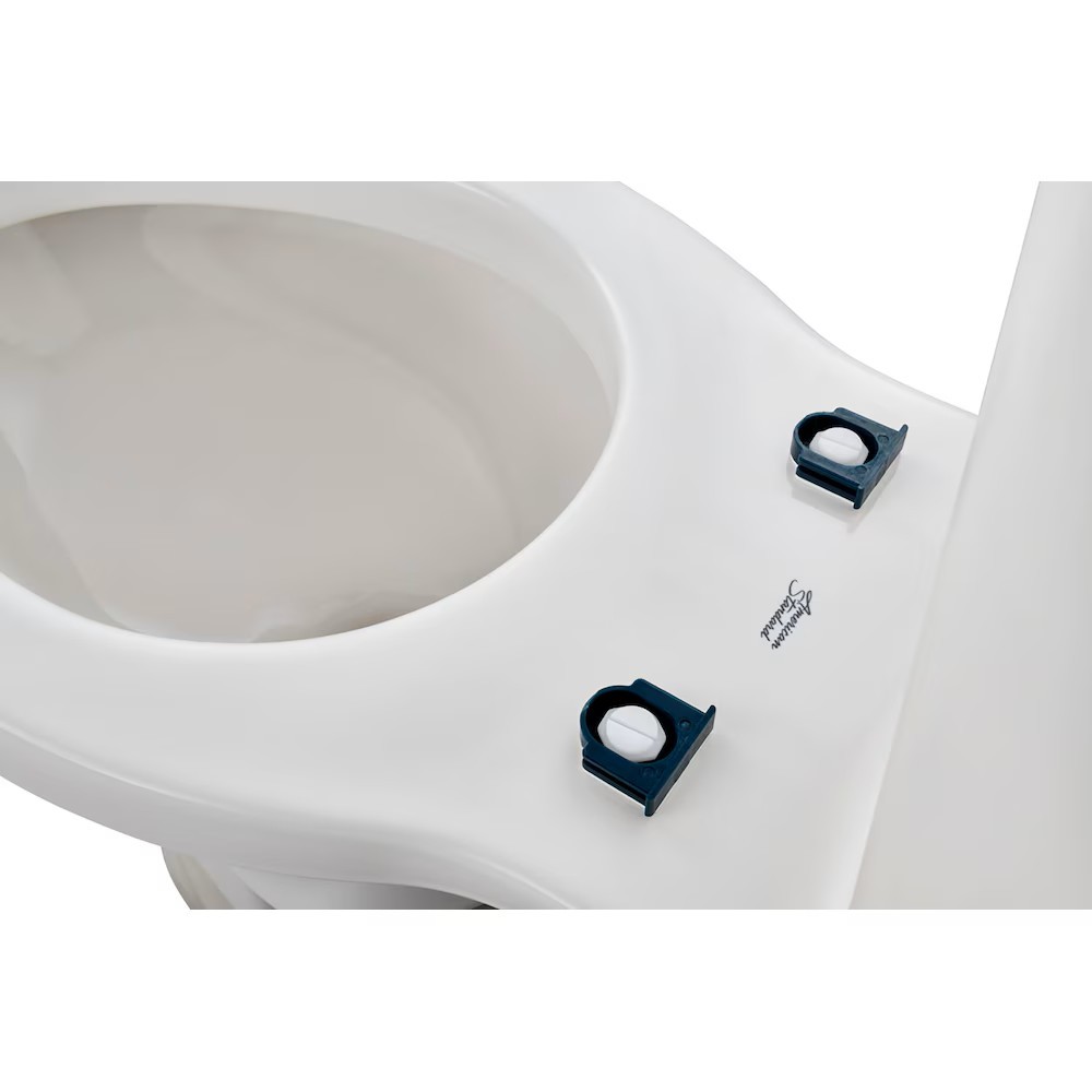 American Standard MightyTuff Slow Close Round Front Toilet Seat in White - Image 4