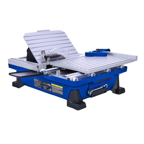 Kobalt 6-Amp 7-Inch Wet Tabletop Sliding Tile Saw – P21