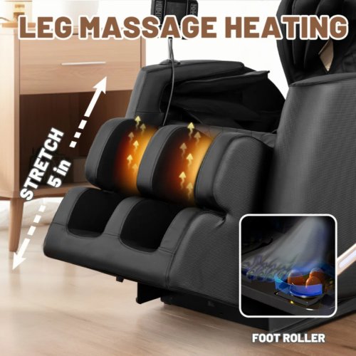 Inbox Zero 2024 Zero Gravity Massage Chair Recliner - P38 - Image 5