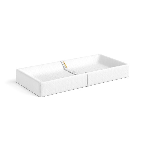 StorkCraft Nest 4-Sided Contoured Baby Changing Pad, White - P42 - Image 5