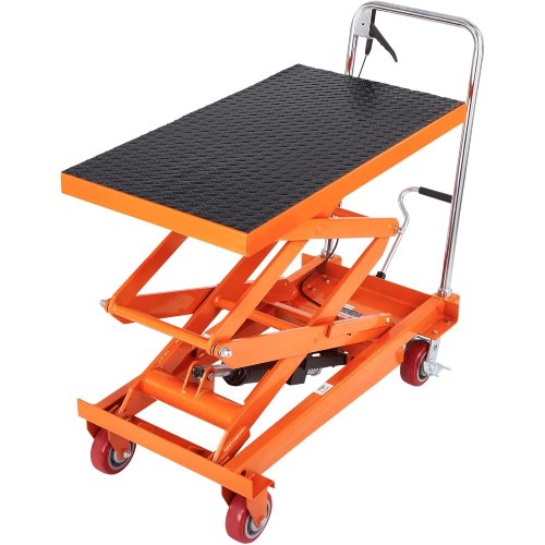 VEVOR 499 kg Hydraulic Lift Table Cart, 28-90 cm Scissor Lift - P44 - Image 7