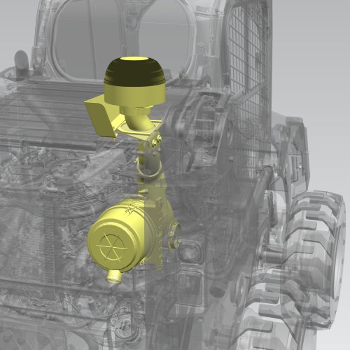 Caterpillar Engine Air Pre-Cleaner Kit - P46