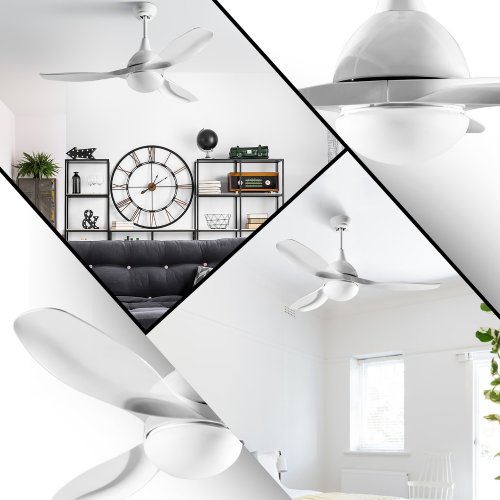 Costway 48" Ceiling Fan with Dimmable LED Light & Remote - P54 - Image 4