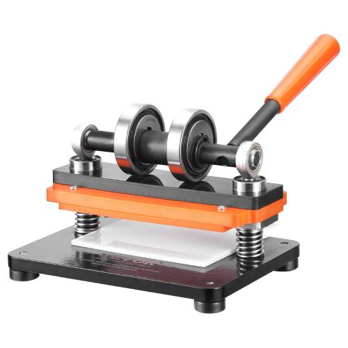 VEVOR Leather Cutting & Embossing Machine, 7.1" x 3.9" Manual Die Cutter