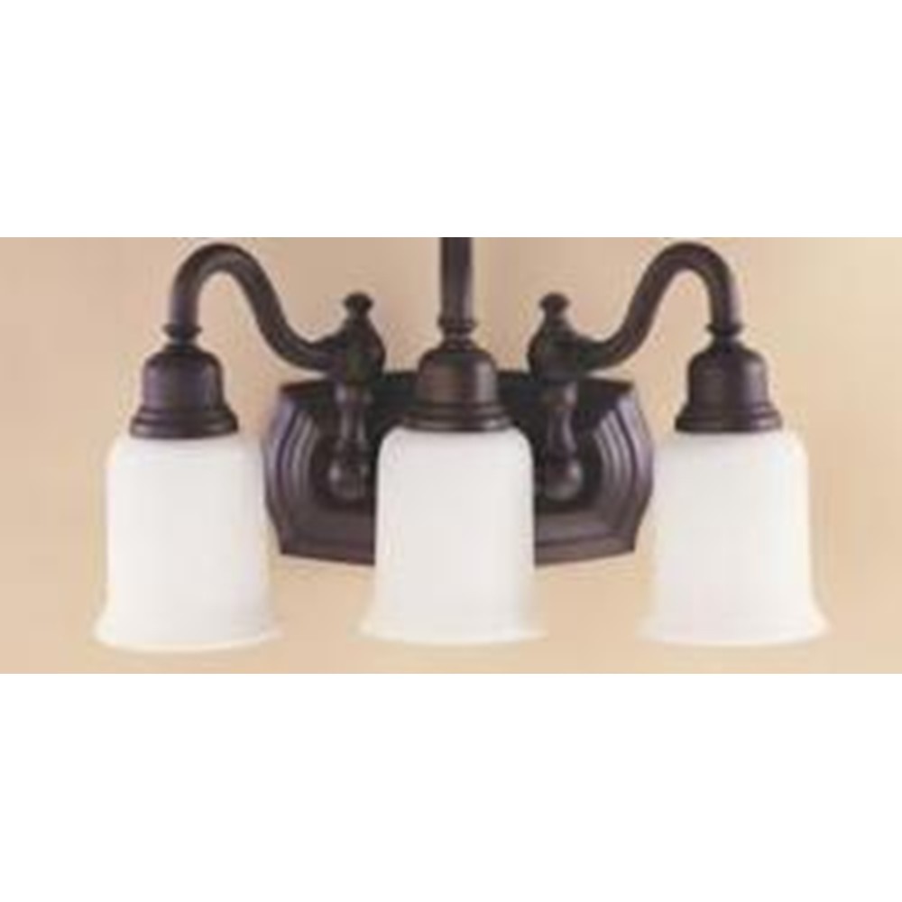 Canterbury 3-Light Oil Rubbed Bronze Vanity Light
