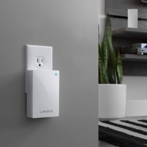Linksys Velop WiFi 6 Mesh Extender – Wall Plug-In Node