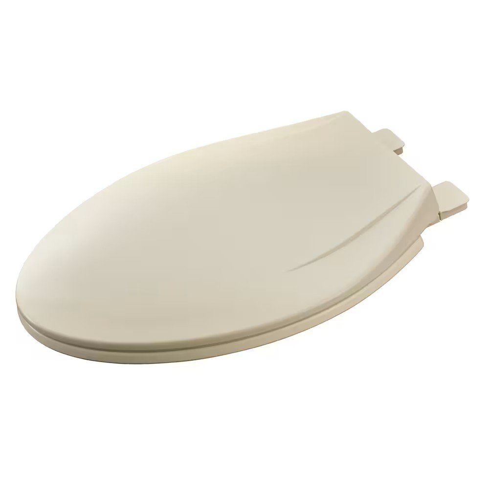 American Standard MightyTuff Elongated Slow-Close Toilet Seat in Bone - Image 2